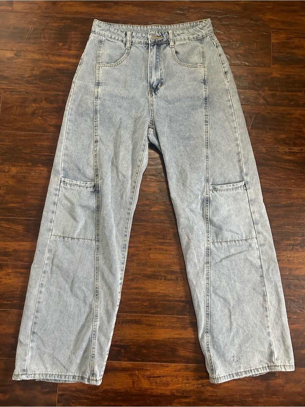 ⚡️2 for $38 Light Wash Carpenter Wide Leg Jeans
